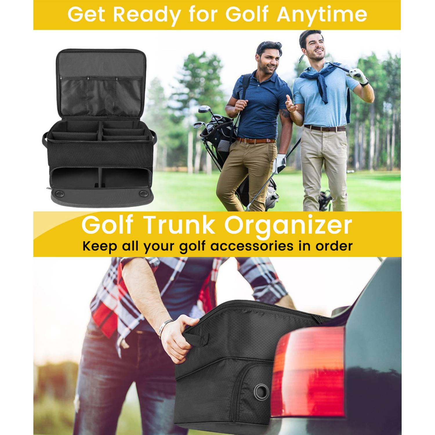 Foldable Golf Supplies Storage Bag 3