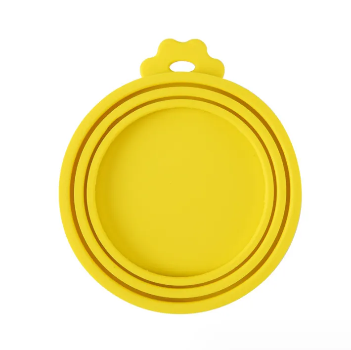 Reusable Silicone Cover Pet Food Can Lid 1
