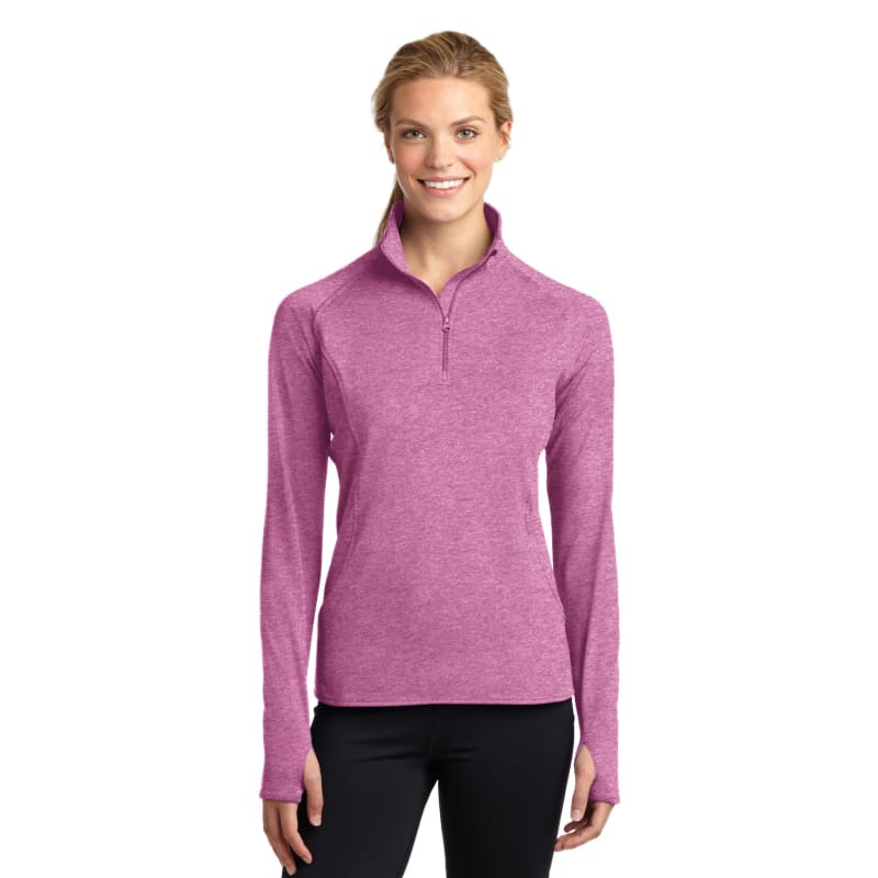 Sport-Tek Women's Sport-Wick Stretch 1/4-Zip Pullover. 104