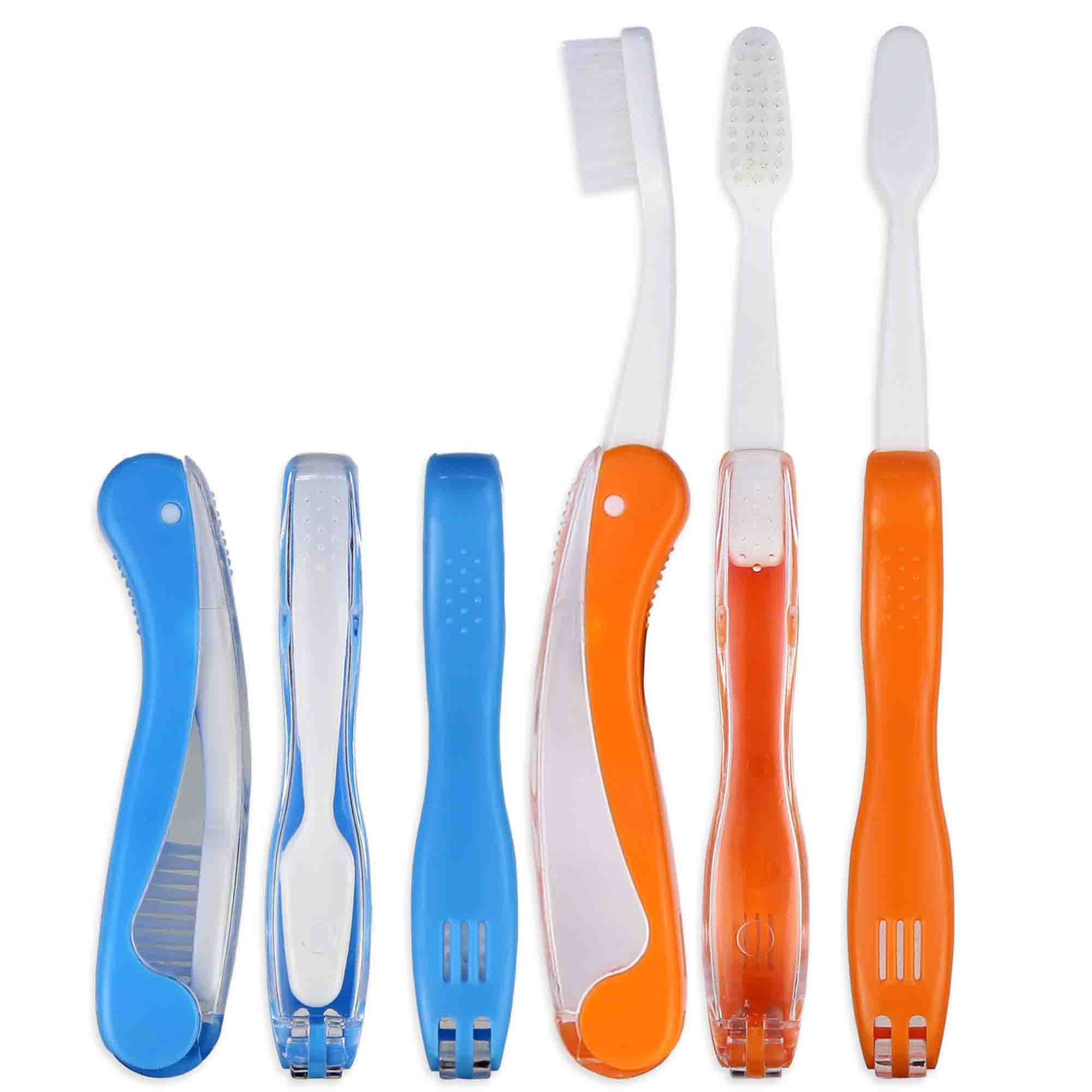 Travel Toothbrush In Folding Case 1