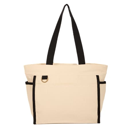 10oz Organic Cotton Accent Tote 10