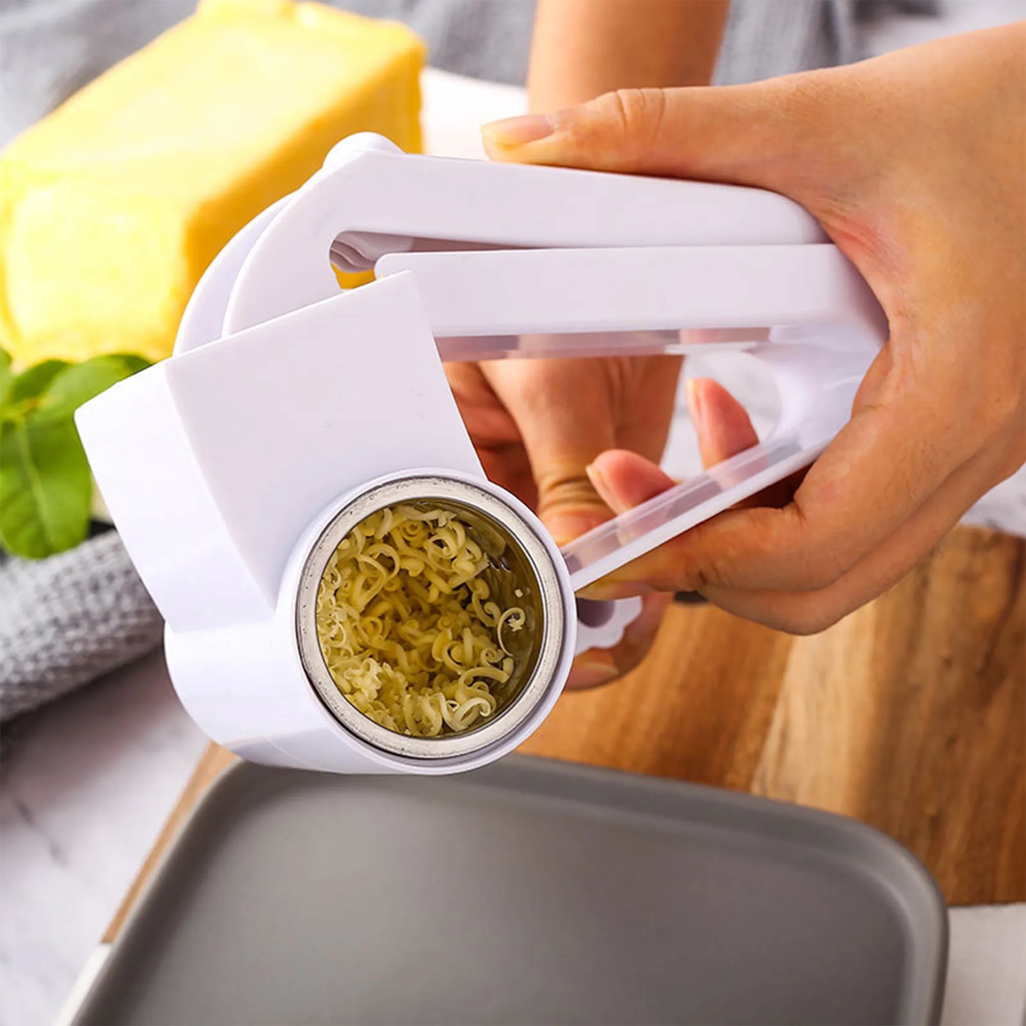 AHand-cranked Rotary Cheese Grater Free Shipping 7