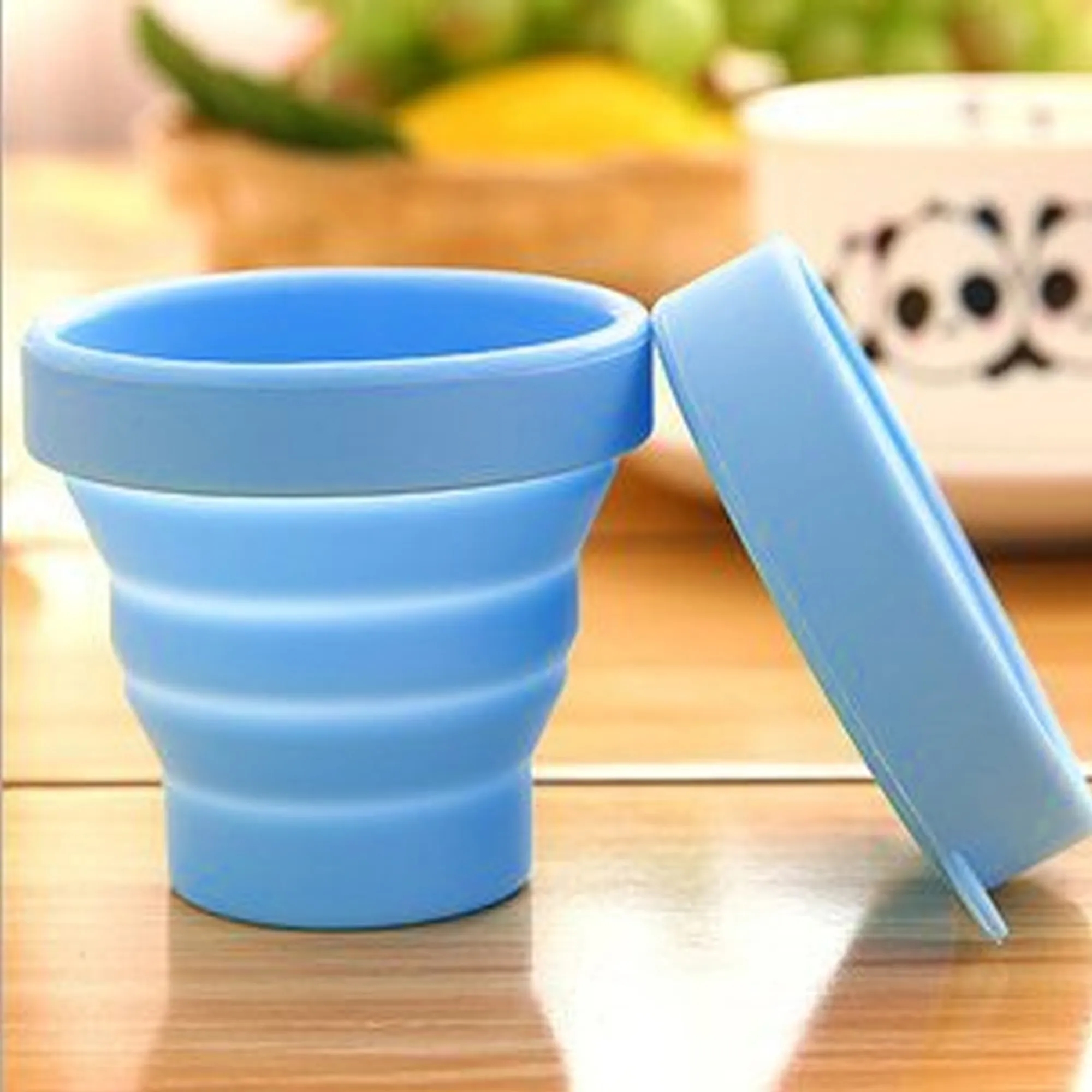 Portable Silicone Travel Folding Cup 6