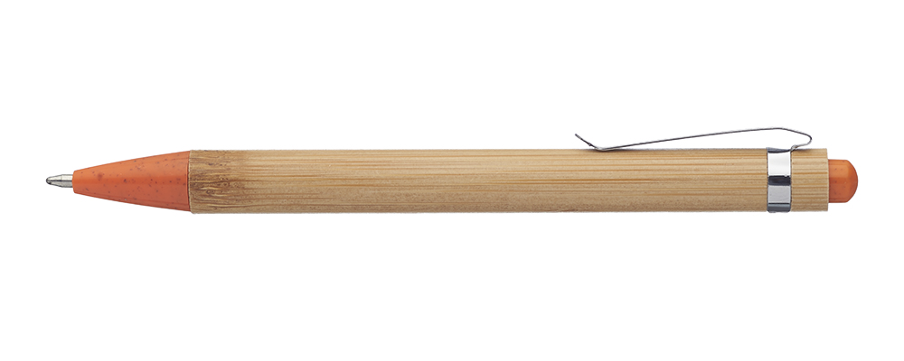 Wheat Straw Ball Point Pens with Bamboo Barrel 12
