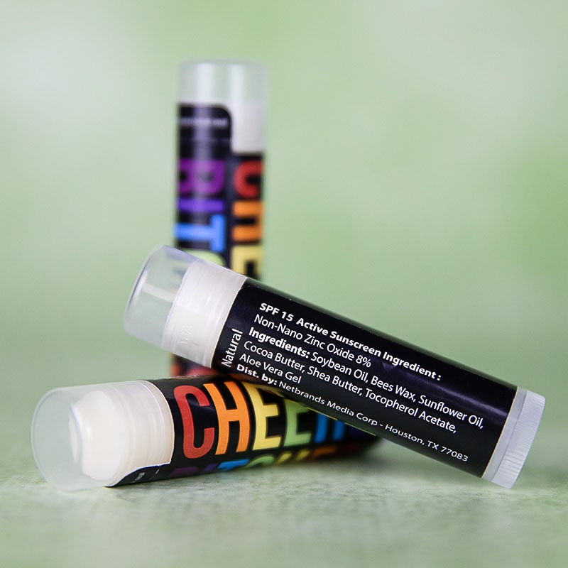 Custom SPF 15 Beeswax Lip Balms - Full Color 2