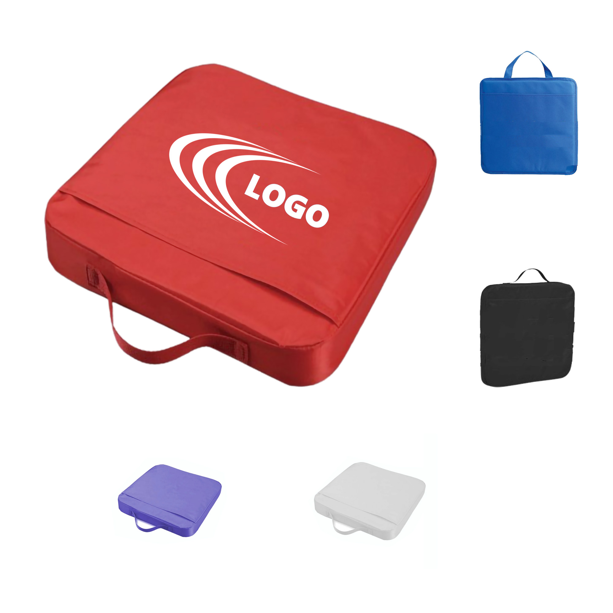 MOQ500 Custom Memory Foam Stadium Seat With Handle 3