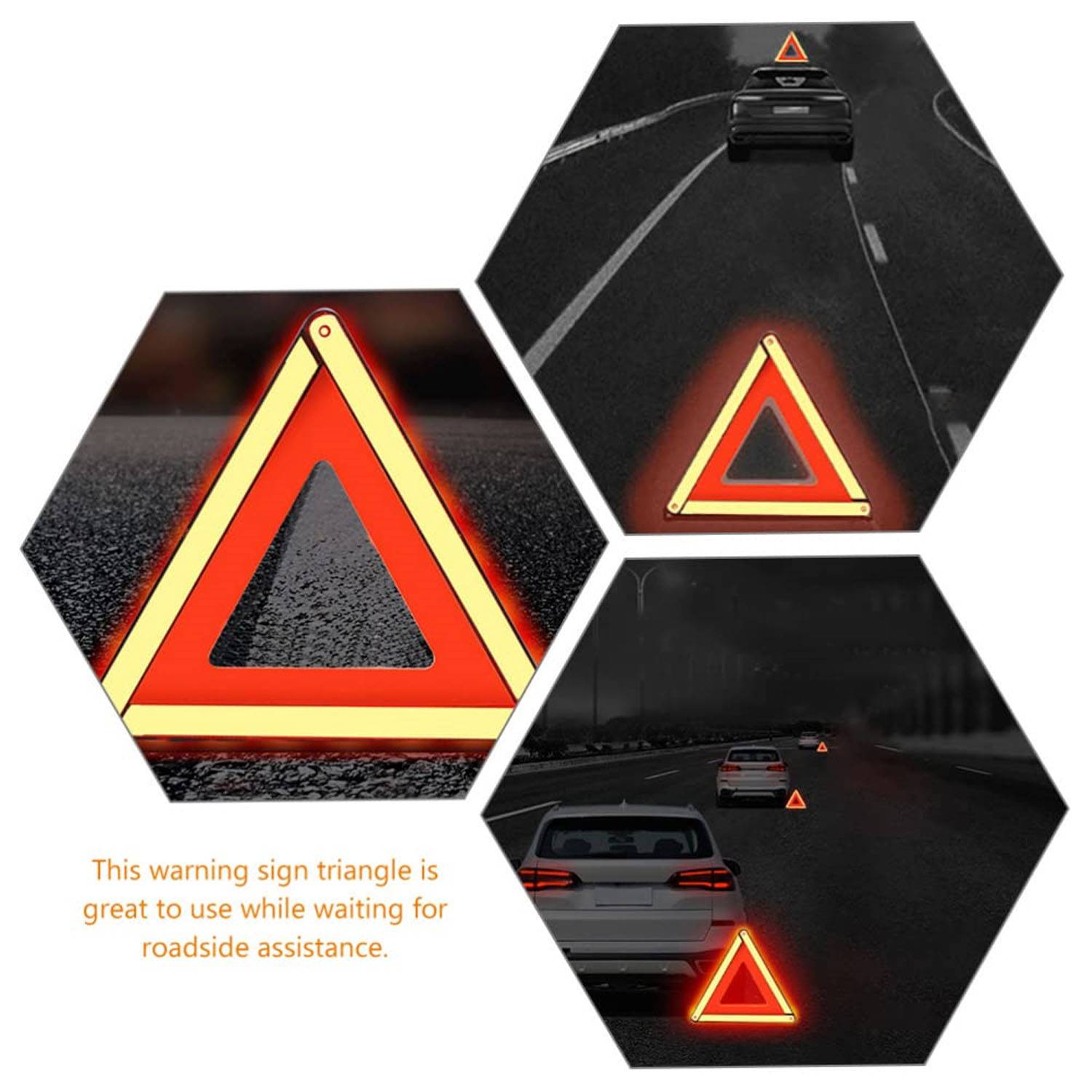 Traffc Foldable Safety Warning Triangle 2