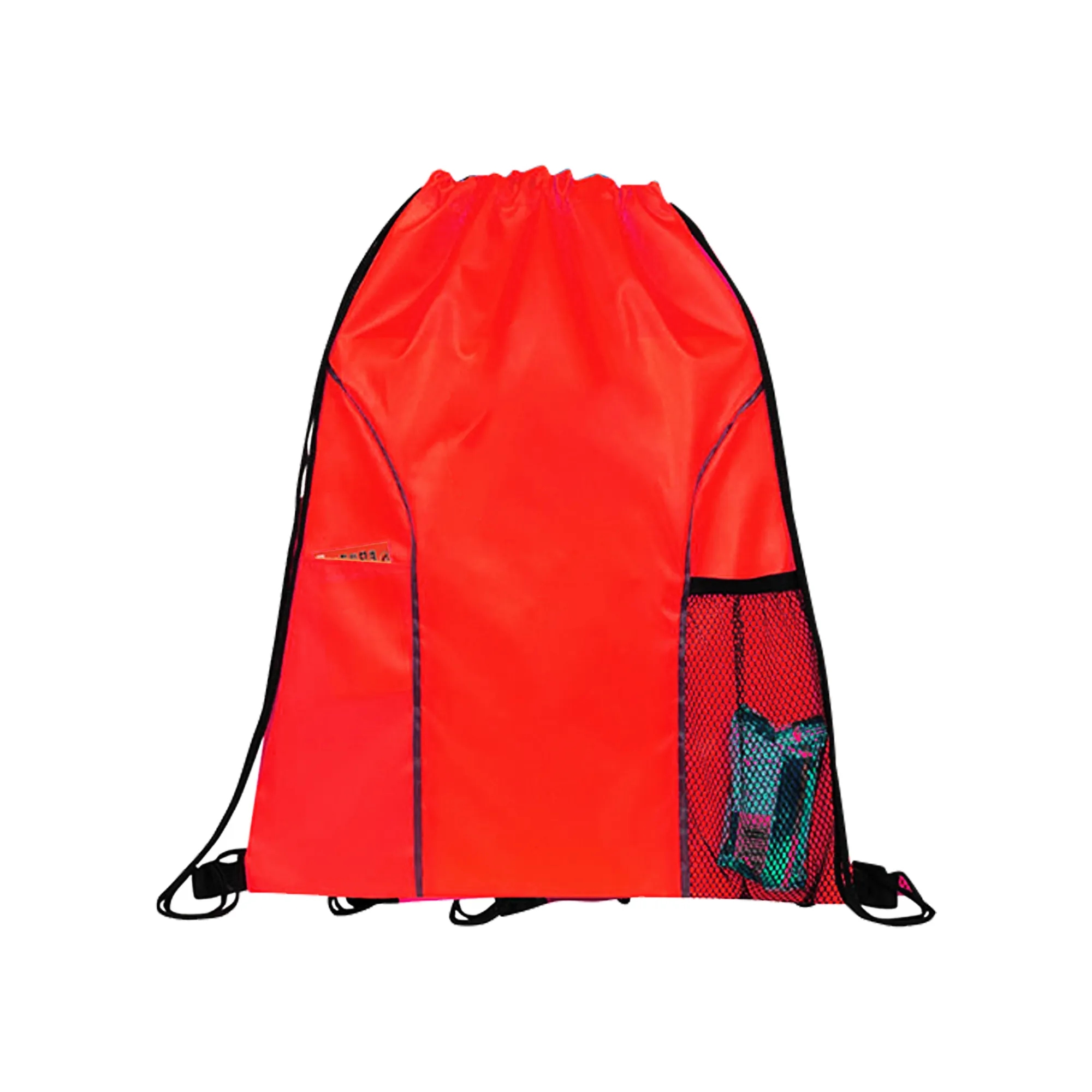 Dual Pocket Drawstring Backpack 8