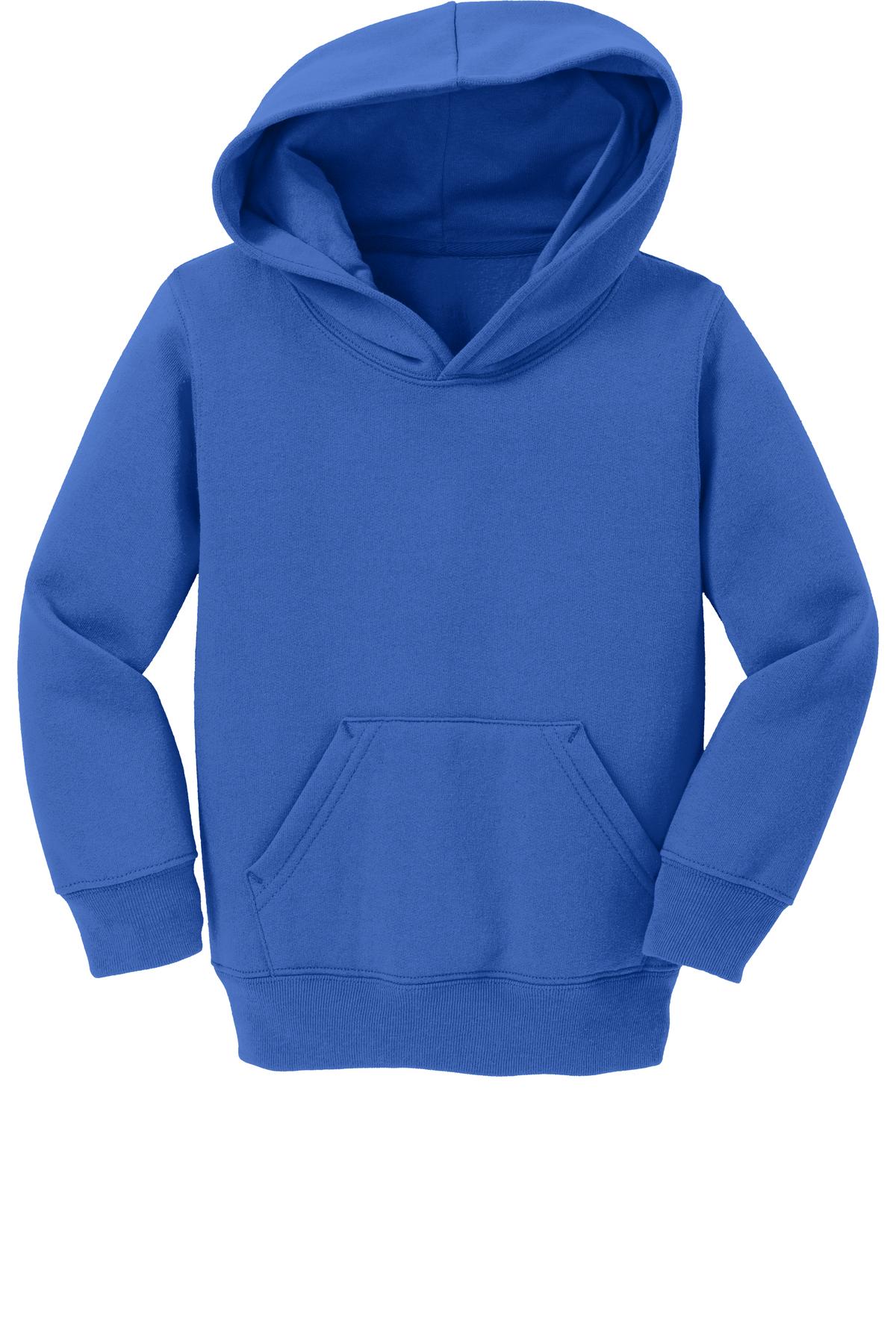 Port & Co Toddler Core Fleece Pullover Hooded Sweatshirt. CAR78TH 25
