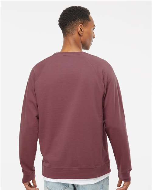 Unisex Icon Lightweight Loopback Terry Crewneck Sweatshirt - SS1000C 2