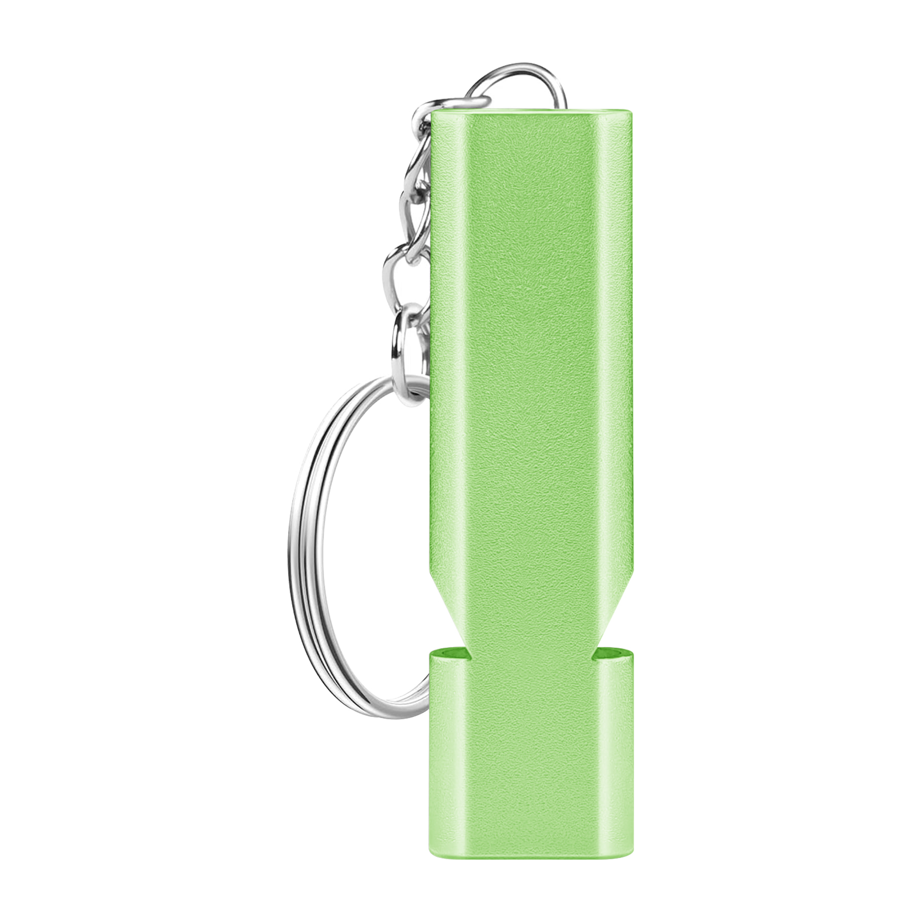 Aluminum Alloy Safety Whistle Keychain 6