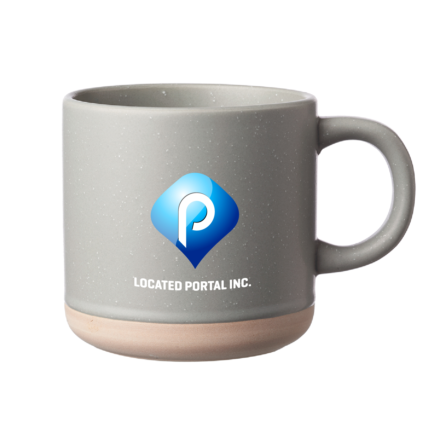 11 oz. Petite Speckled Clay Ceramic Mug (Full Color Imprint) 2