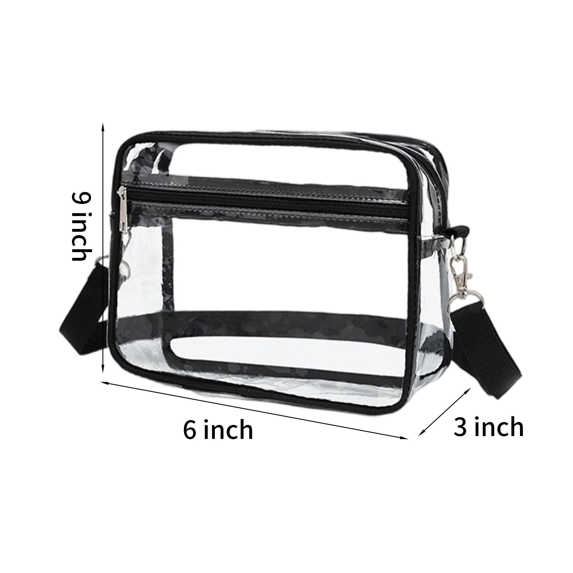 PVC Transparent Waist Pack for Sports with Adjustable Strap 5