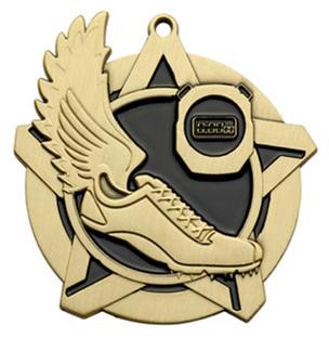 Track Super Star Medal 2-1/4" 2