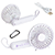 Quiet Breeze Rechargeable Hand Fan with Carabiner 31