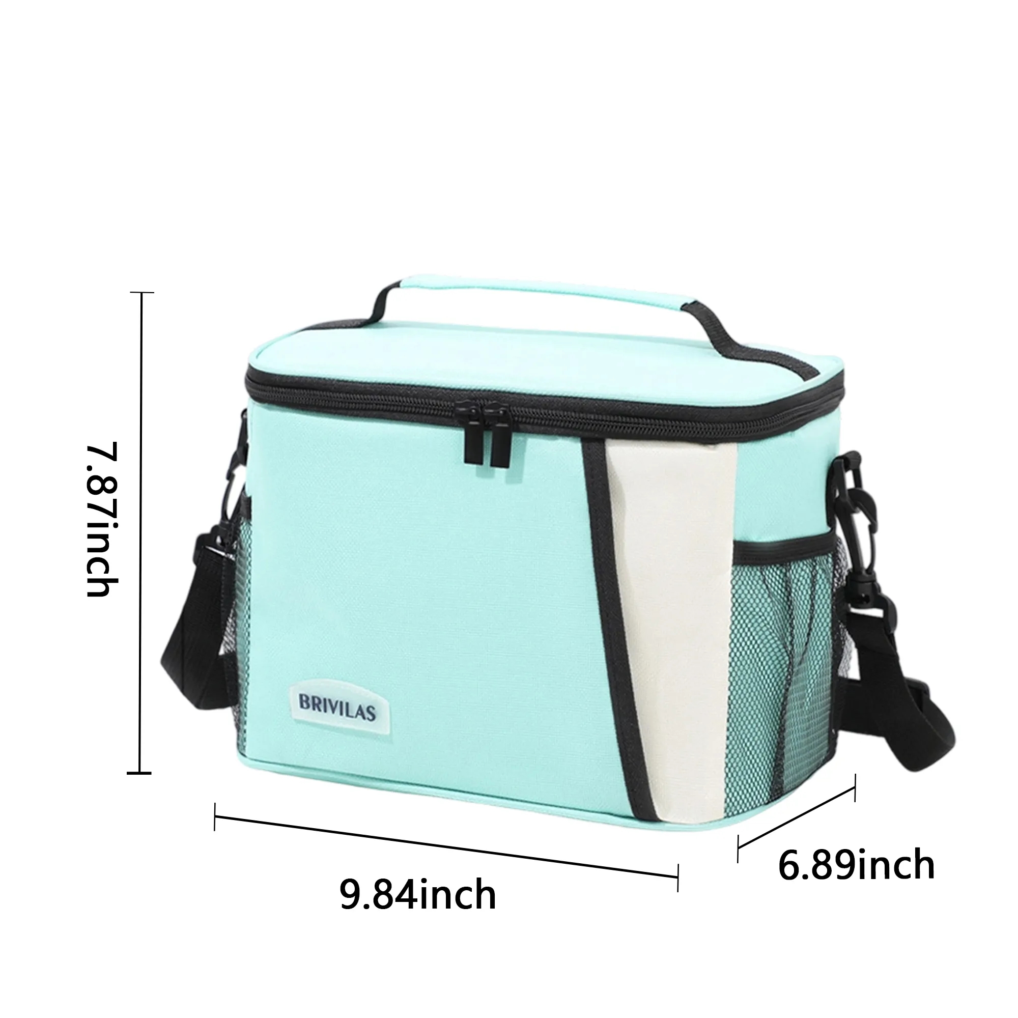 Durable Cooler Bag with Adjustable Strap and Pocket 8