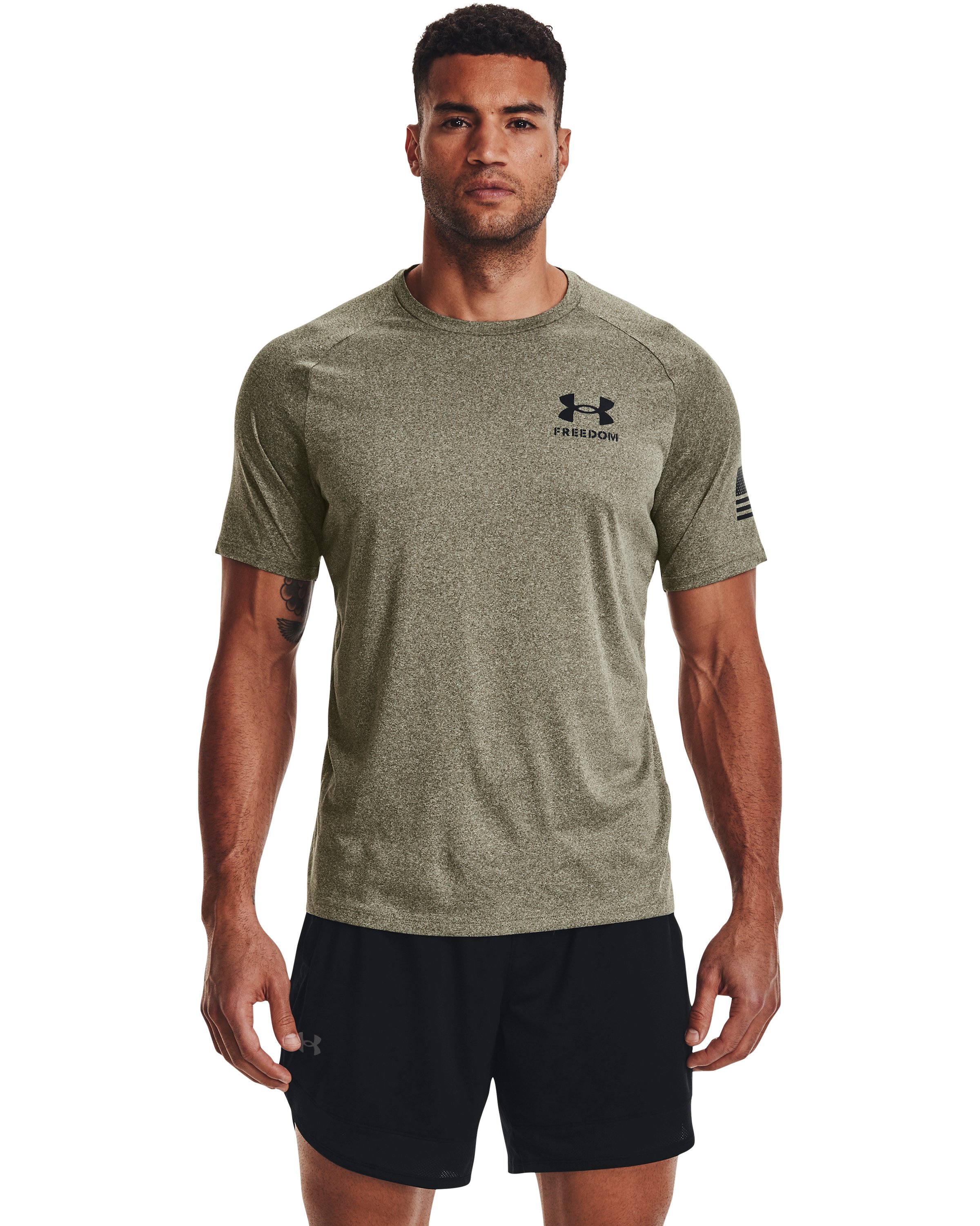 UA Tech Freedom Men's Short Sleeve 12