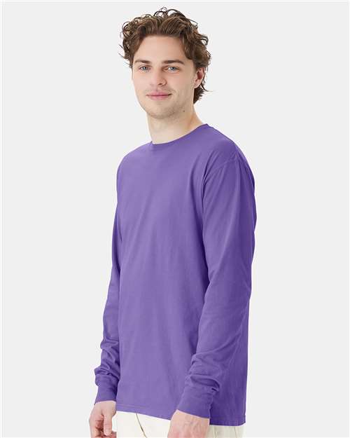 Unisex Garment-Dyed Long Sleeve T-Shirt - GDH200 105