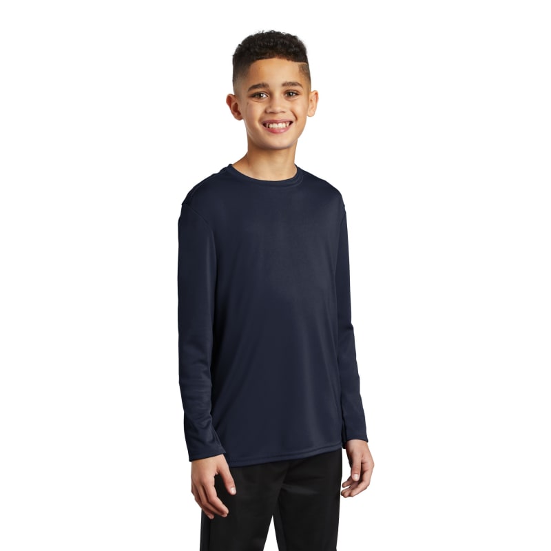 Port & Company Youth Long Sleeve Performance Tee 23