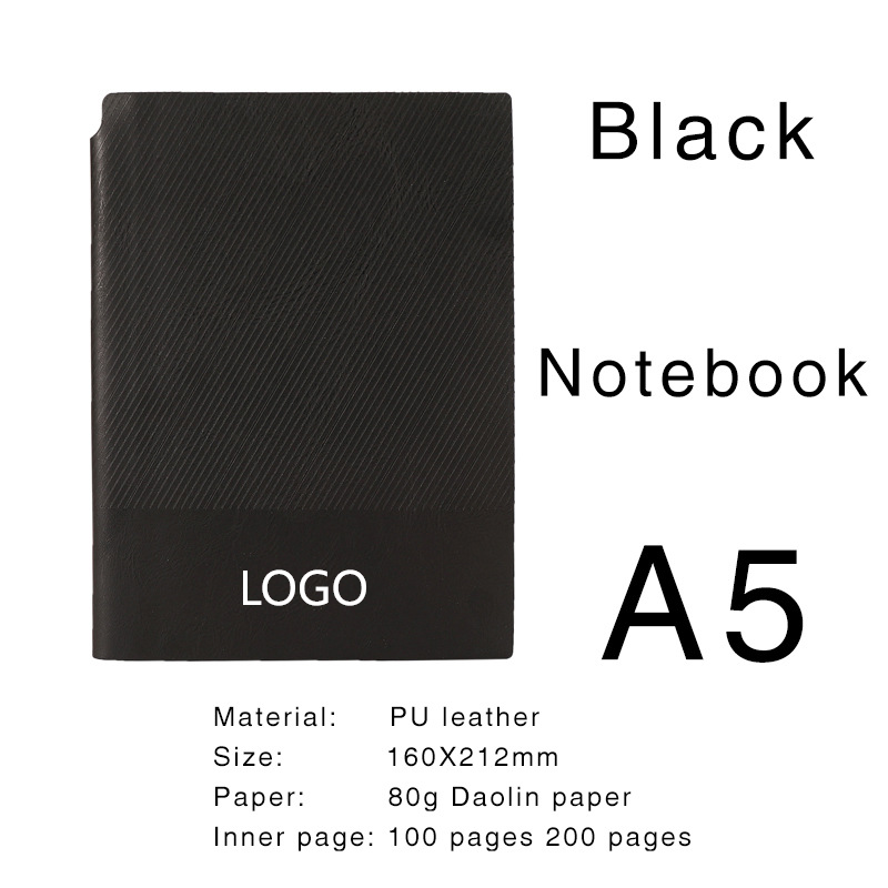 Soft Leather Horizontal Notebook 1