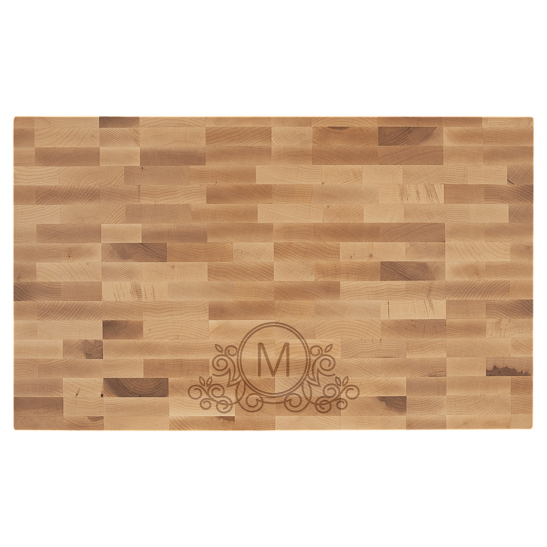 22" x 13" x 1 1/2" Maple Butcherblock Cutting Board 2