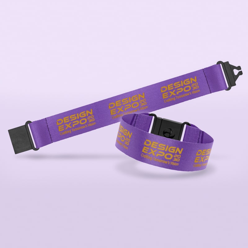 Custom Breakaway Polyester Wristbands 38