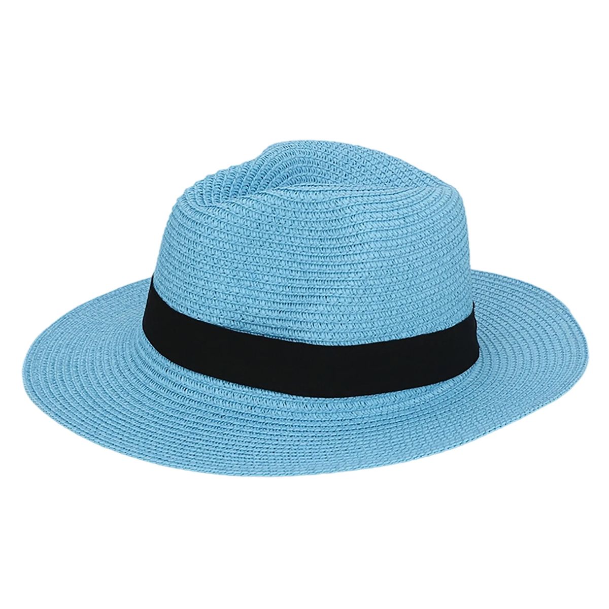 Stylish Woven Straw Hat with Wide Brim for Outdoor Use 8