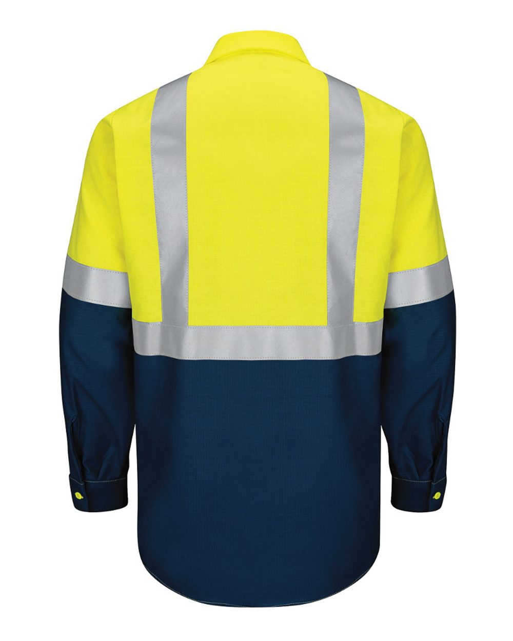 Men's Enhanced & Hi-Visibility Long Sleeve Work Shirt - SY14 13