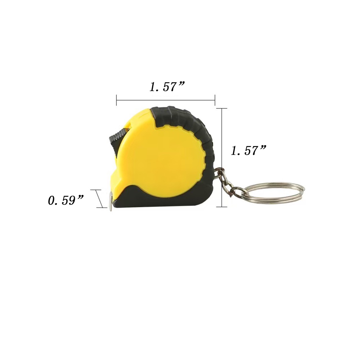 39" Portable Keychain Mini Tape Measure 2
