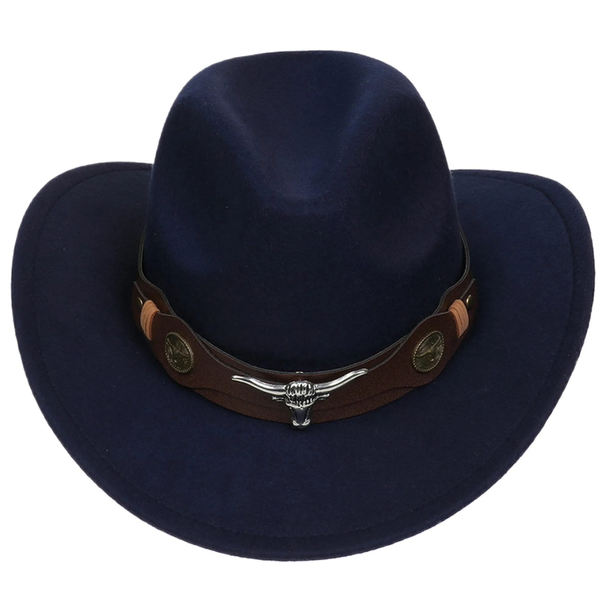 MOQ50 Wool Felt Jazz Retro Tide Hat 6