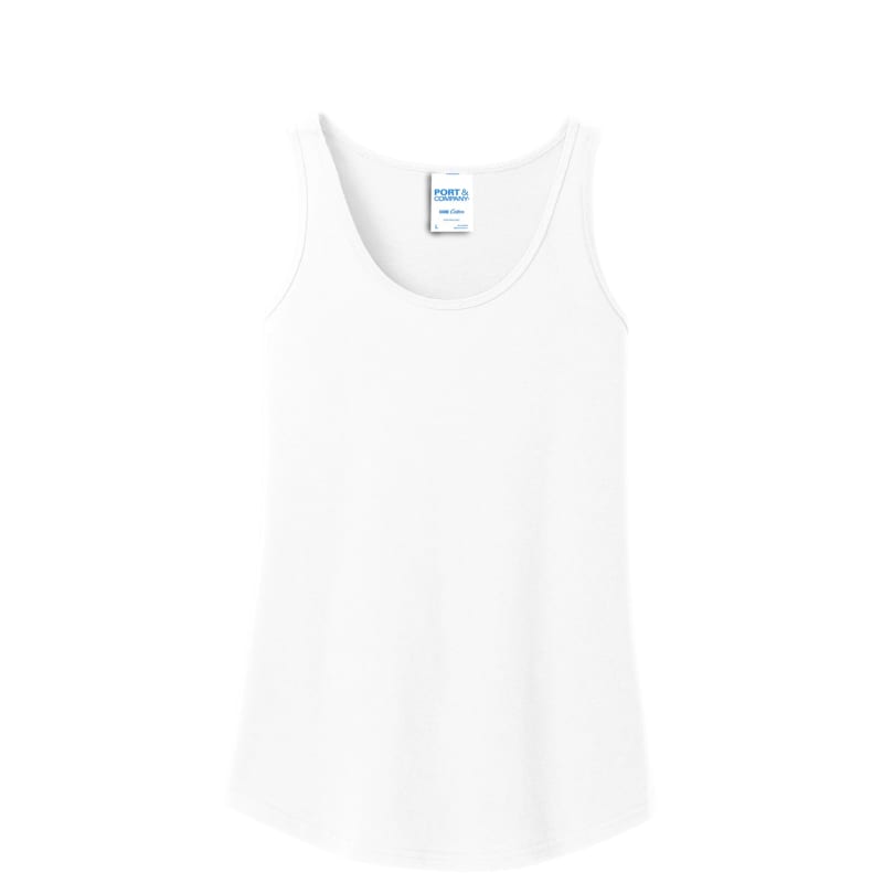 Port & Company Women's Core Cotton Tank Top. 7
