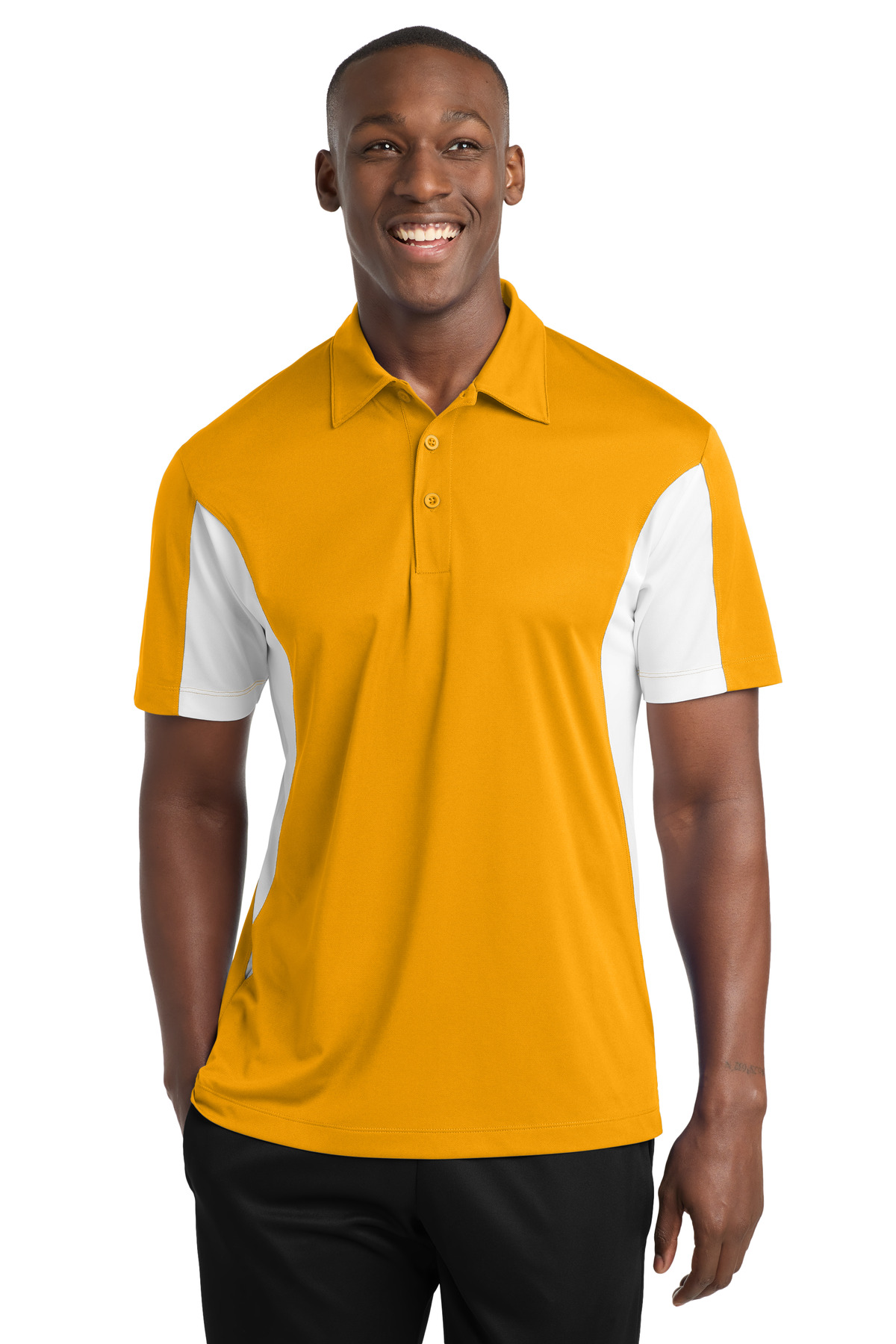 Sport-Tek Side Blocked Micropique Sport-Wick Polo. ST655 66