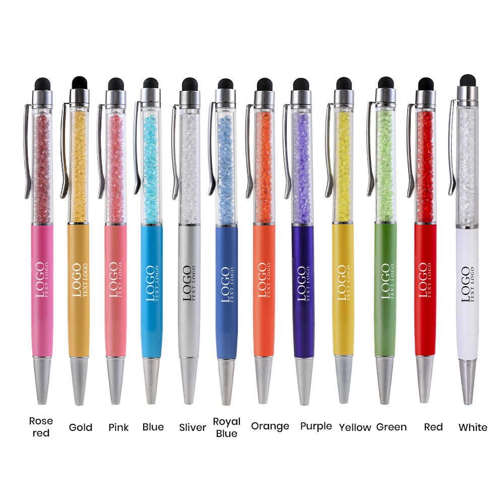 Crystal Stylus Retractable Ballpoint Pen 15