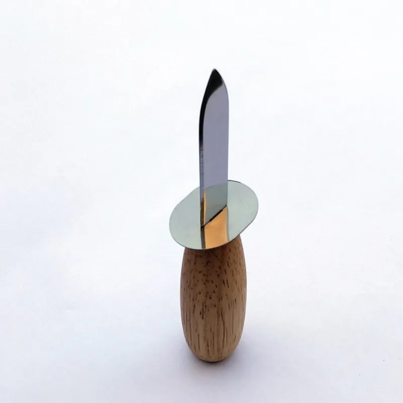 Wooden Handle Oyster Shucking Knife 15