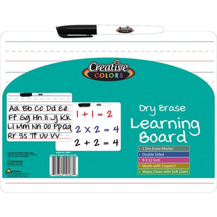 Dry Erase Boards - 9" x 12" Marker Included 2