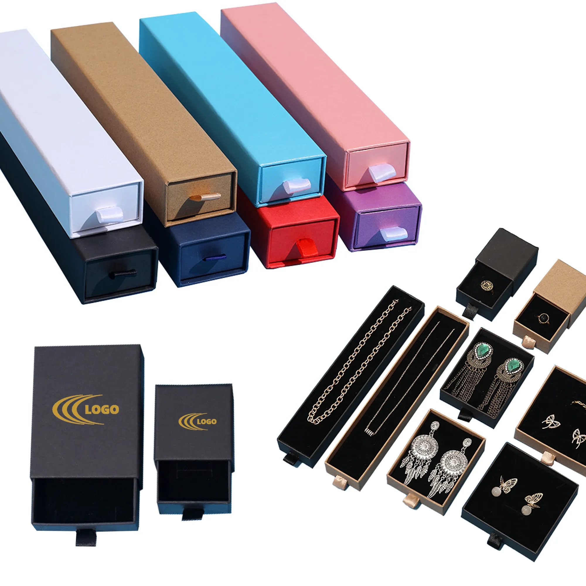 Drawer-Style Jewelry Packaging Box 1
