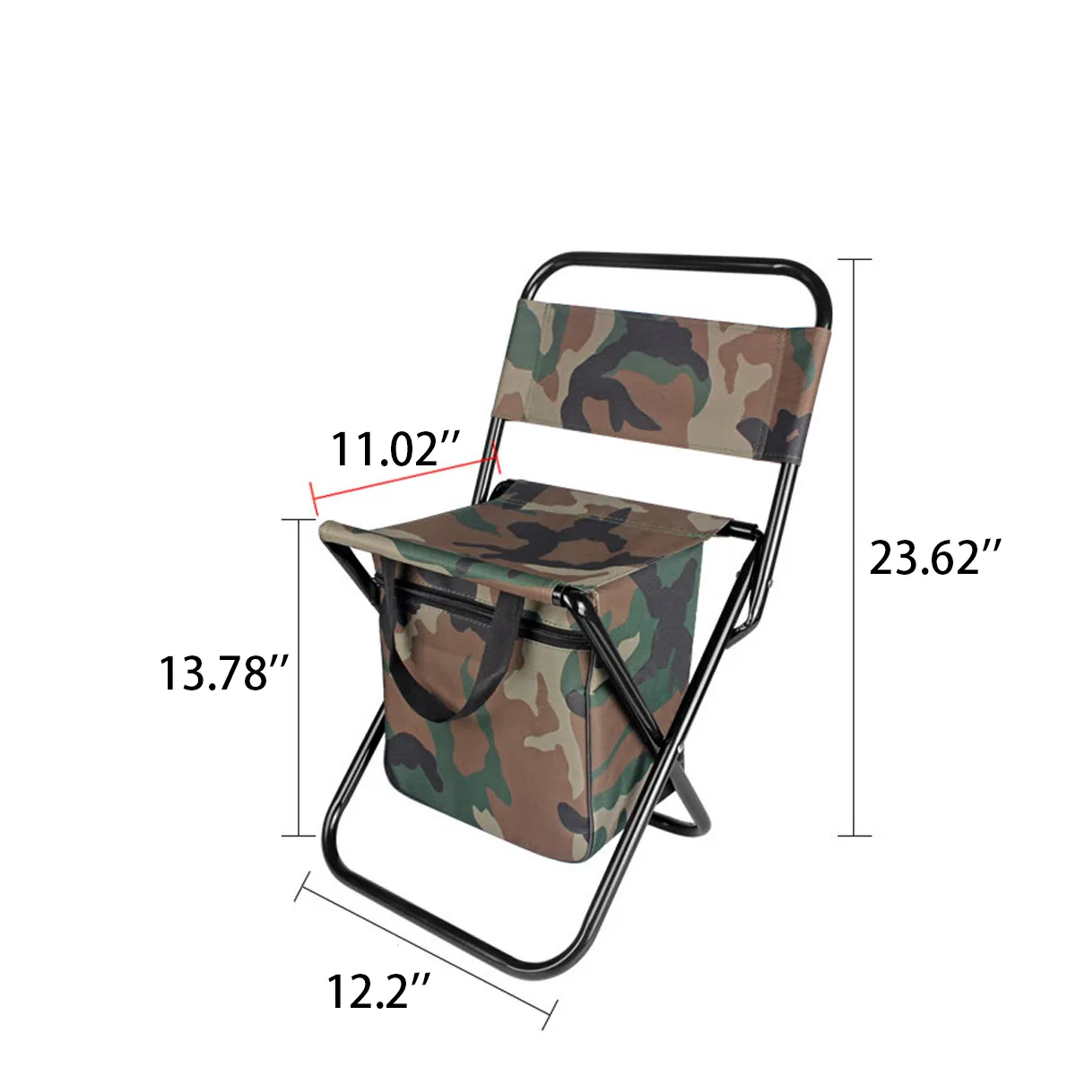 Versatile Outdoor Folding Camping Fishing Seat BBQ Stool 3