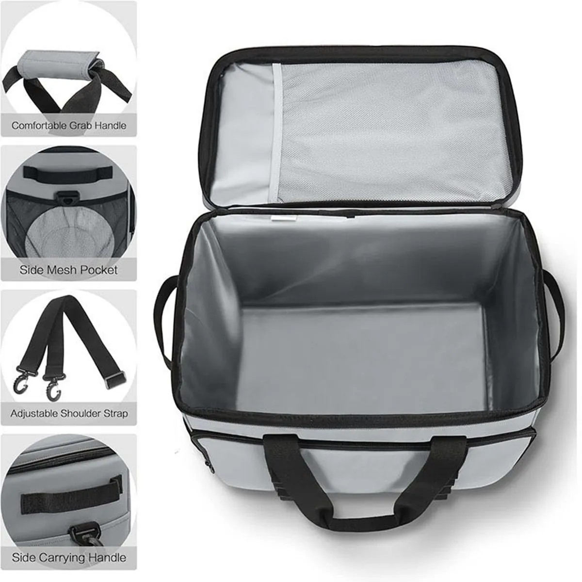 32L Leakproof Insulated Refrigerated Cooler Tote Bag 2