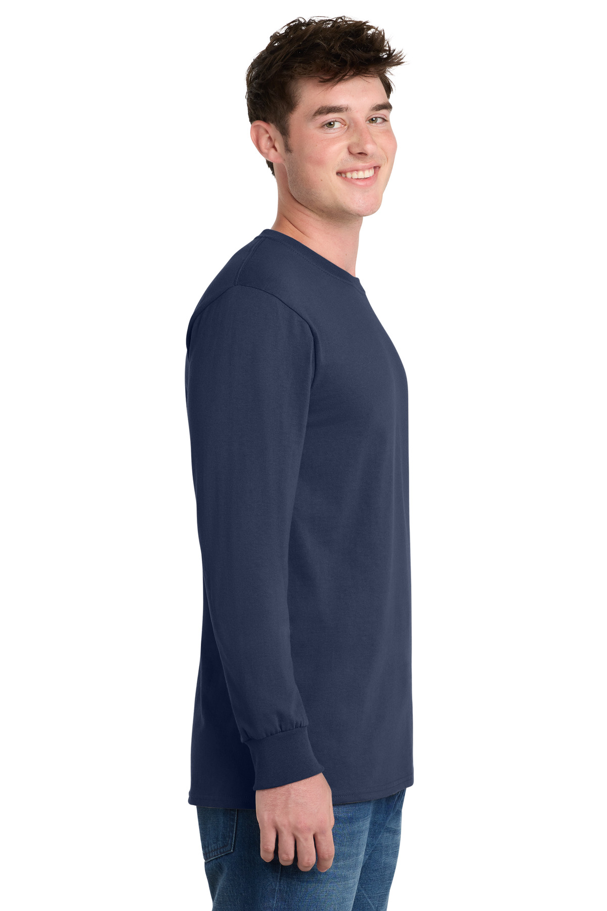 Port & Co Tall Long Sleeve Essential Tee. PC61LST 39