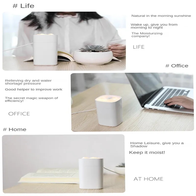 11Oz Mini Usb Led Air Humidifier 8