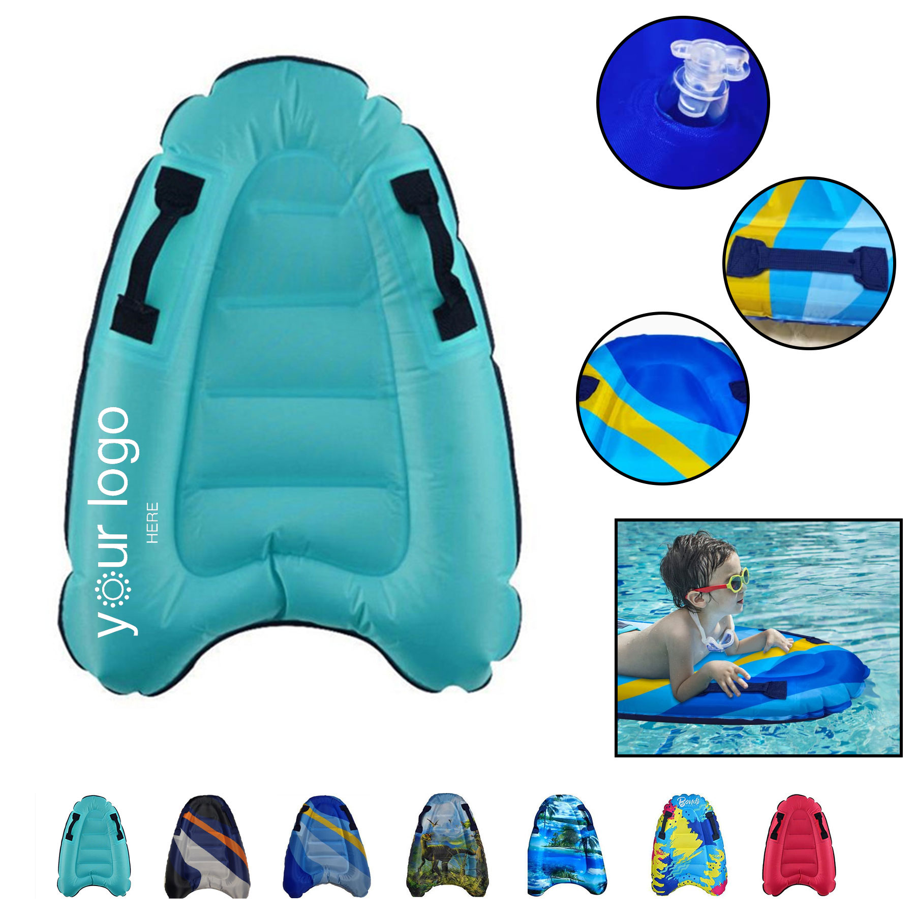 Inflatable SurfBoard With Handle 2