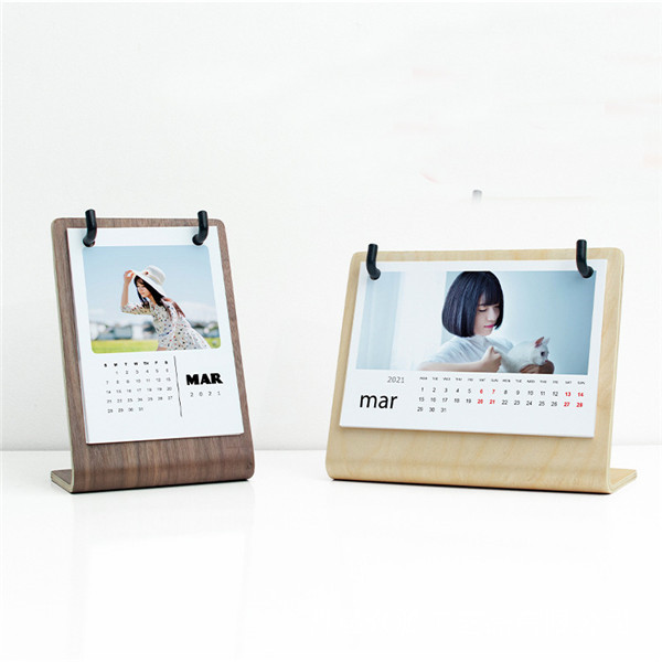 2022 Year of the Tiger Wooden Desk Calendar 4