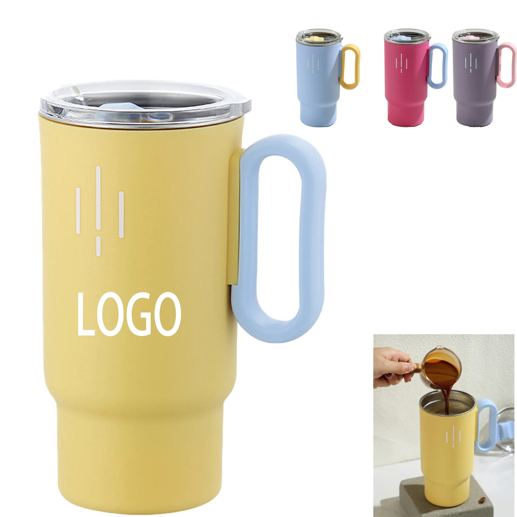 19oz Coffee Mug With Handle 1