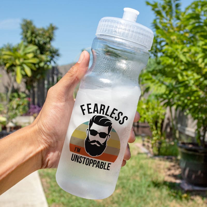 24 Oz Translucent Sports Water Bottles 3