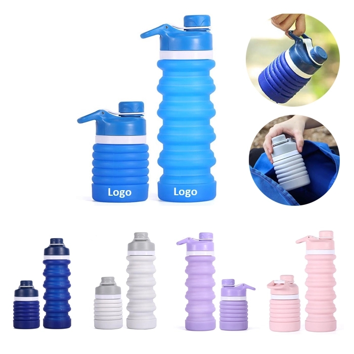 18OZ Collapsible Water Bottle 2