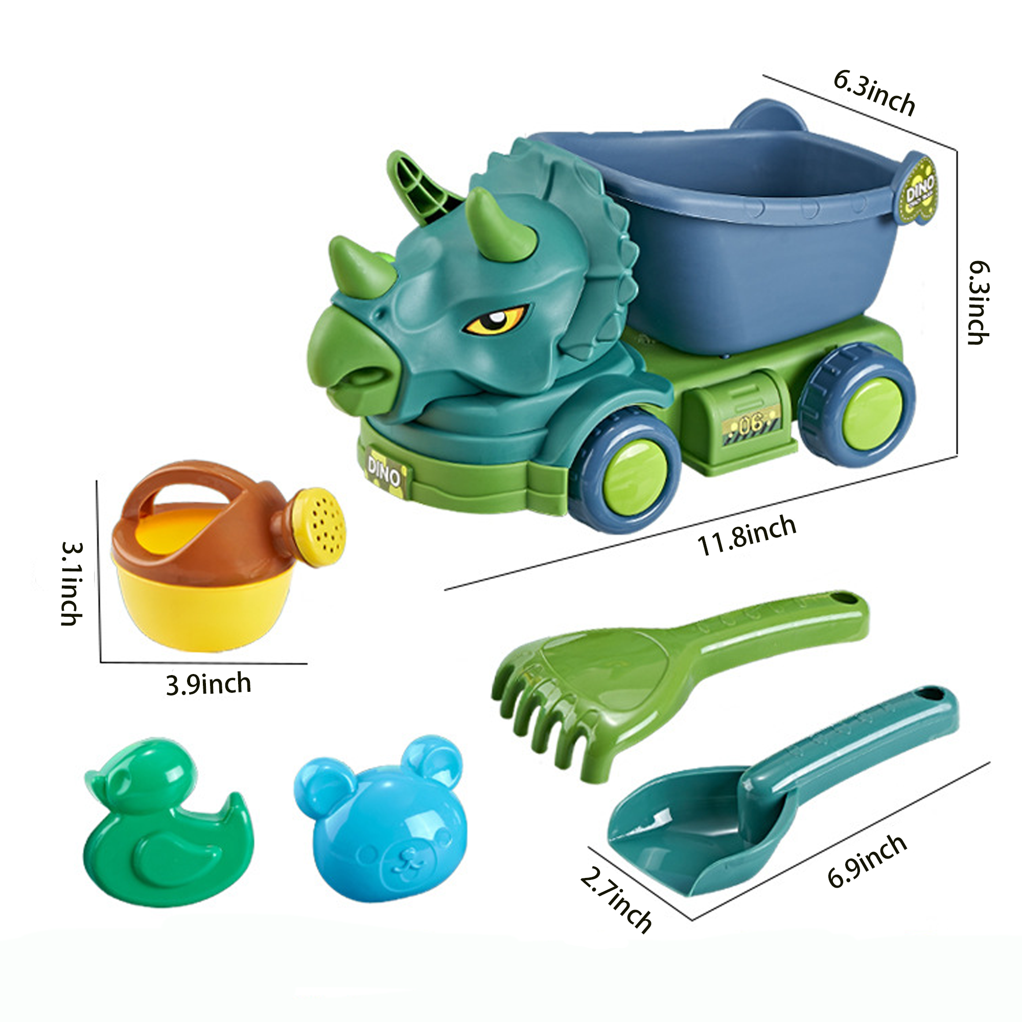 6 Sets Of Children's Beach Toys 50MOQ 5