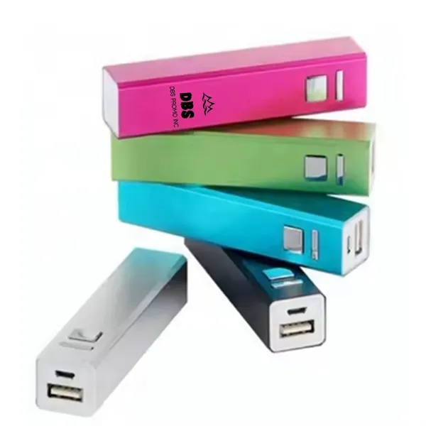 Popular Aluminium Portable Power Banks 2600mAh