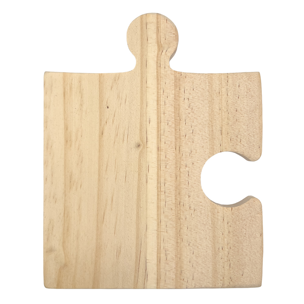 Puzzle Piece Wooden Coaster 4
