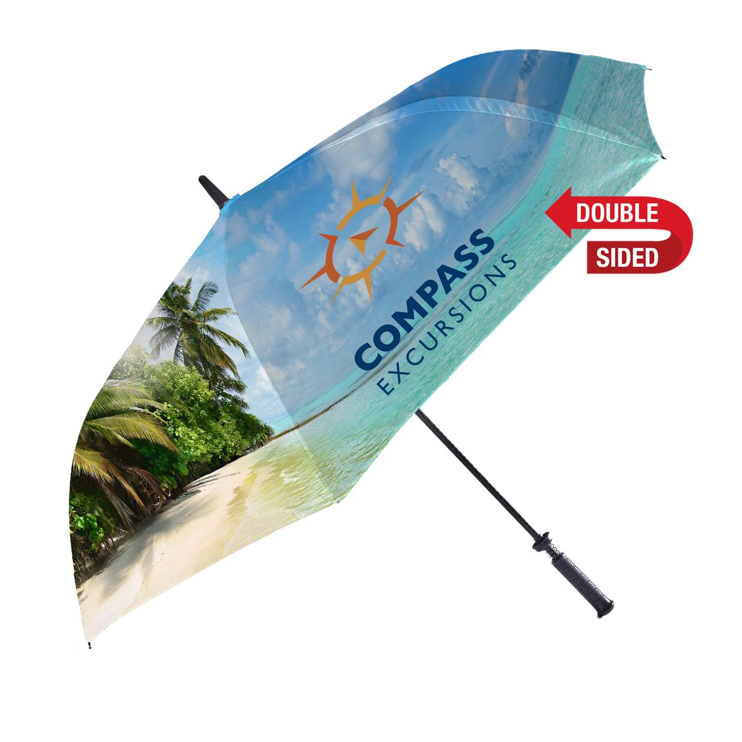 Golf Umbrella Dye Sublimation Double-Sided