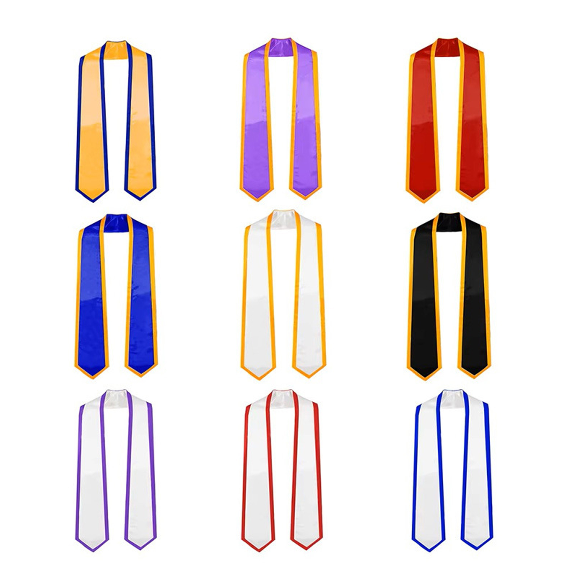 Full Color Graduation Honor Shaw Unisex 3